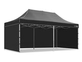 TOUGHOUT Thunderstorm Gazebo 3x6M - Black